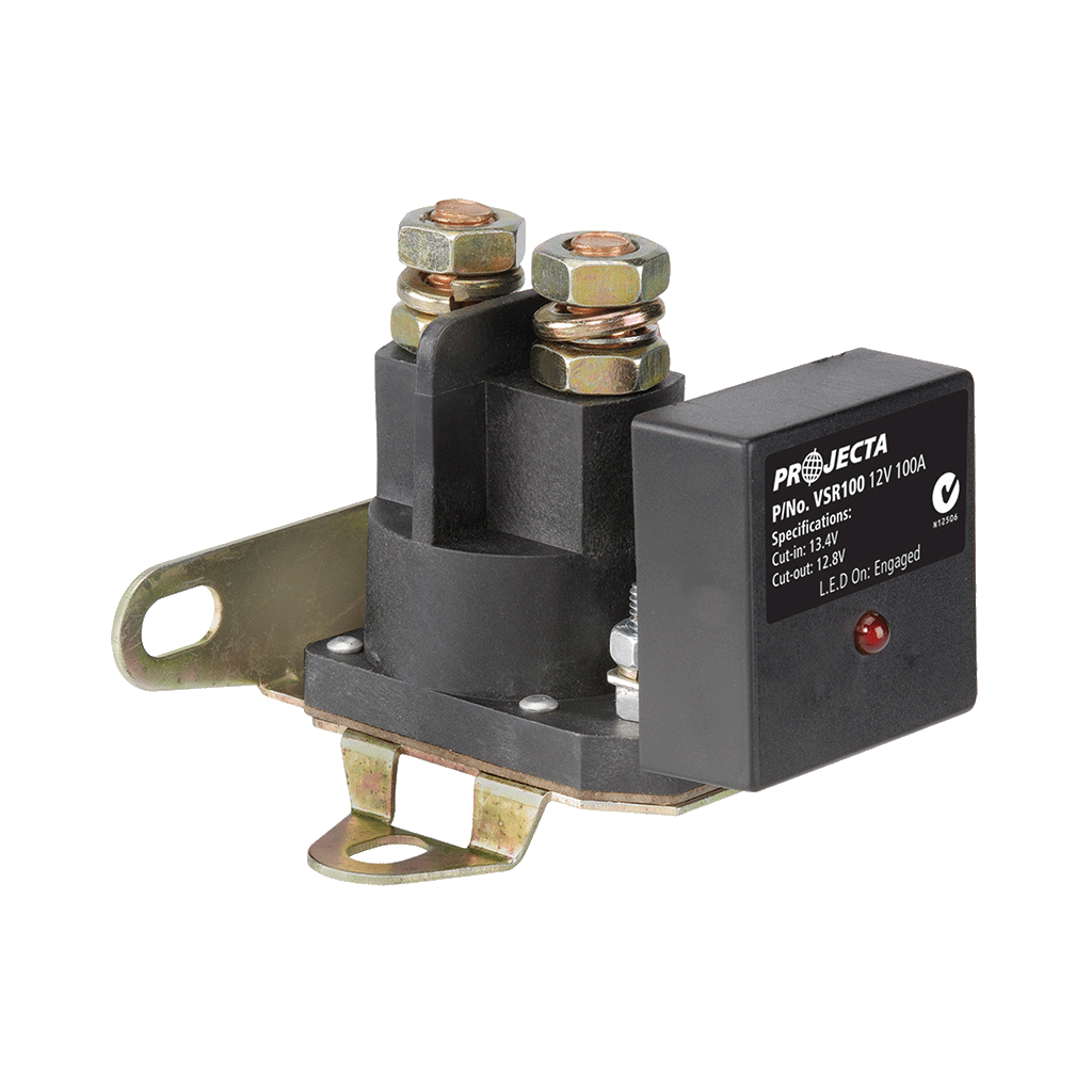 PROJECTA 12V 100A Voltage Sensitive Relay VSR100