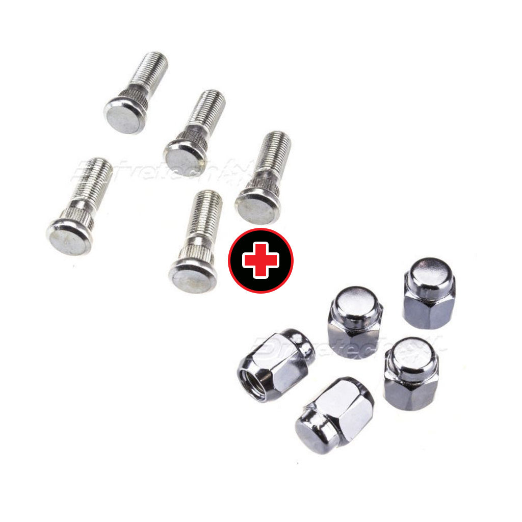 Toyota Landcruiser 98-On: Wheel Nut & Stud Kit (x1 each)