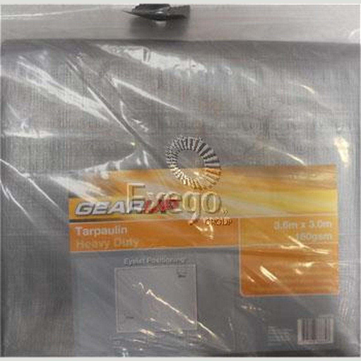 Gear Up Heavy Duty Tarpaulin Reinforced 3.6M X 3.0M
