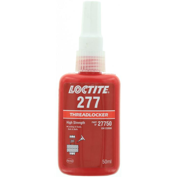 Loctite 277 Threadlocker High Strength Red 50ml - 232658