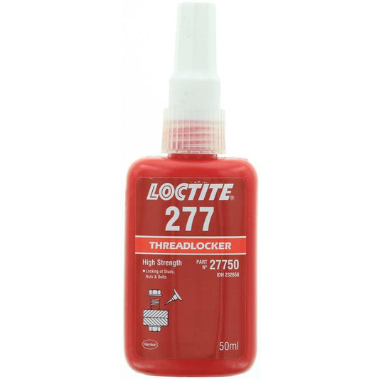 Loctite 277 Threadlocker High Strength Red 50ml - 232658