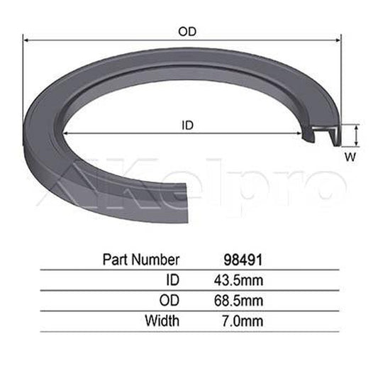 Kelpro Oil Seal - 98491