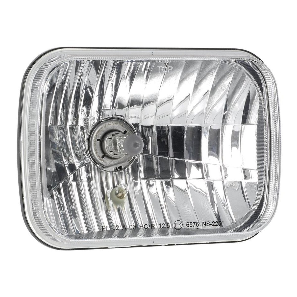 Narva Semi Sealed Beam Rectangle 142 X 200mm Globe Style H4 - 72024