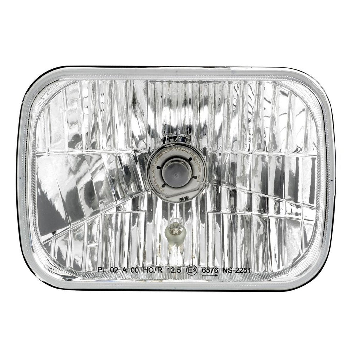 Narva Semi Sealed Beam Rectangle 142 X 200mm Globe Style H4 - 72024