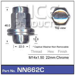 Nice Products Wheel Nut - NN662C