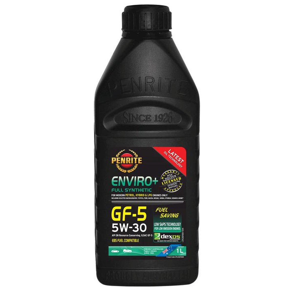 Penrite Enviro+ GF-5 5W-30 Engine Oil 1L - EPLUSGF5001