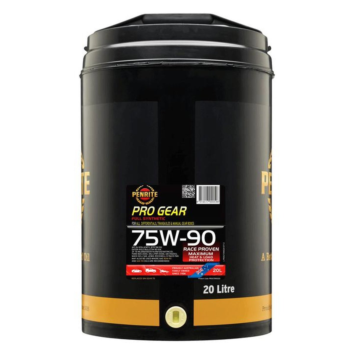 Penrite Pro Gear 75W-90 Gear Oil 20L - PROG7590020