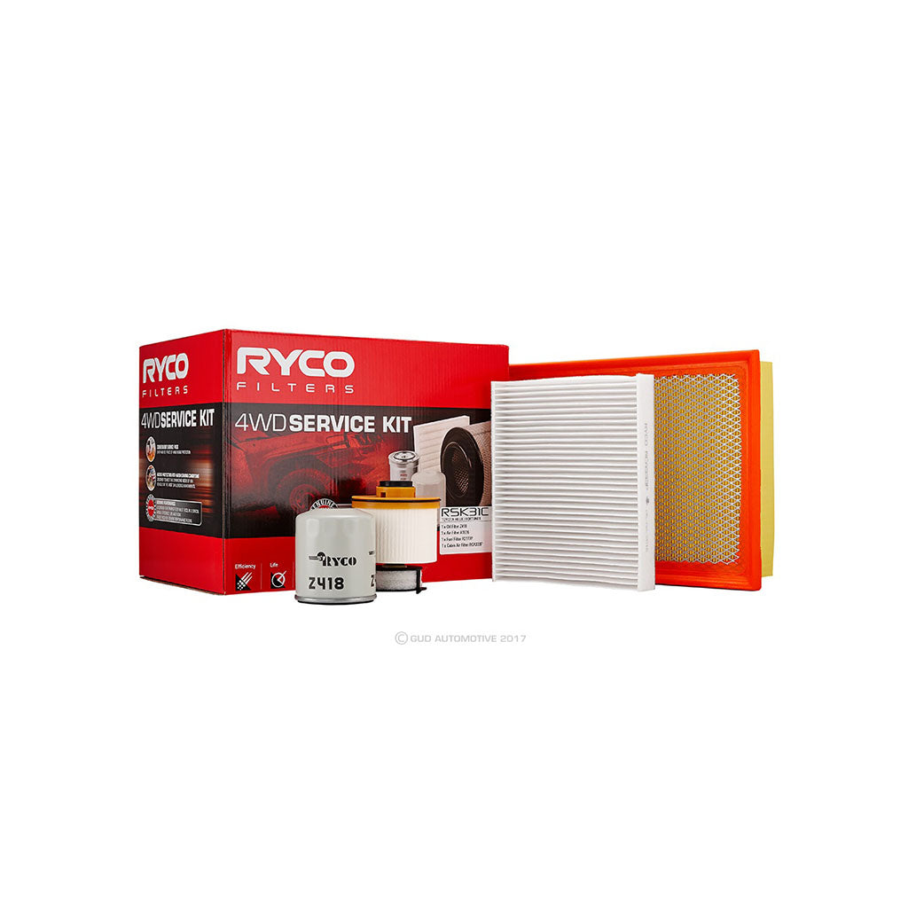 Ryco 4WD Filter Kit to suit Toyota Hilux/Fortuner - RSK31C