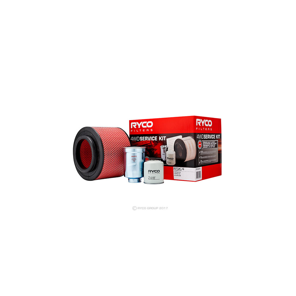 Ryco 4WD Filter Kit to suit Ford Ranger PJ/PK - RSK4