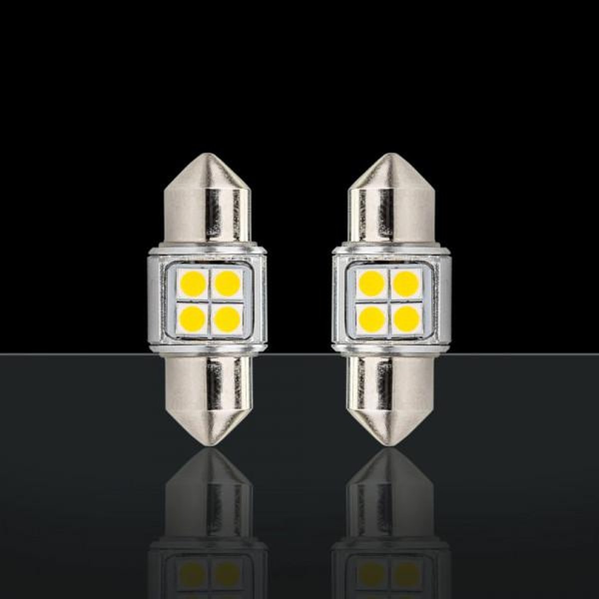 Stedi LED Festoon Globes 28mm Pair - LEDCONV-SJ-28MM