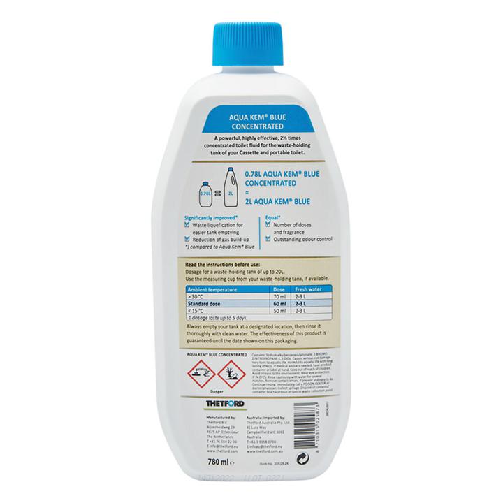 Thetford Aqua Kem Blue Concentrate 780ml - T30621ZK