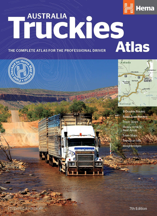 HEMA Australia Truckies Atlas Edition 7 - 192562577X