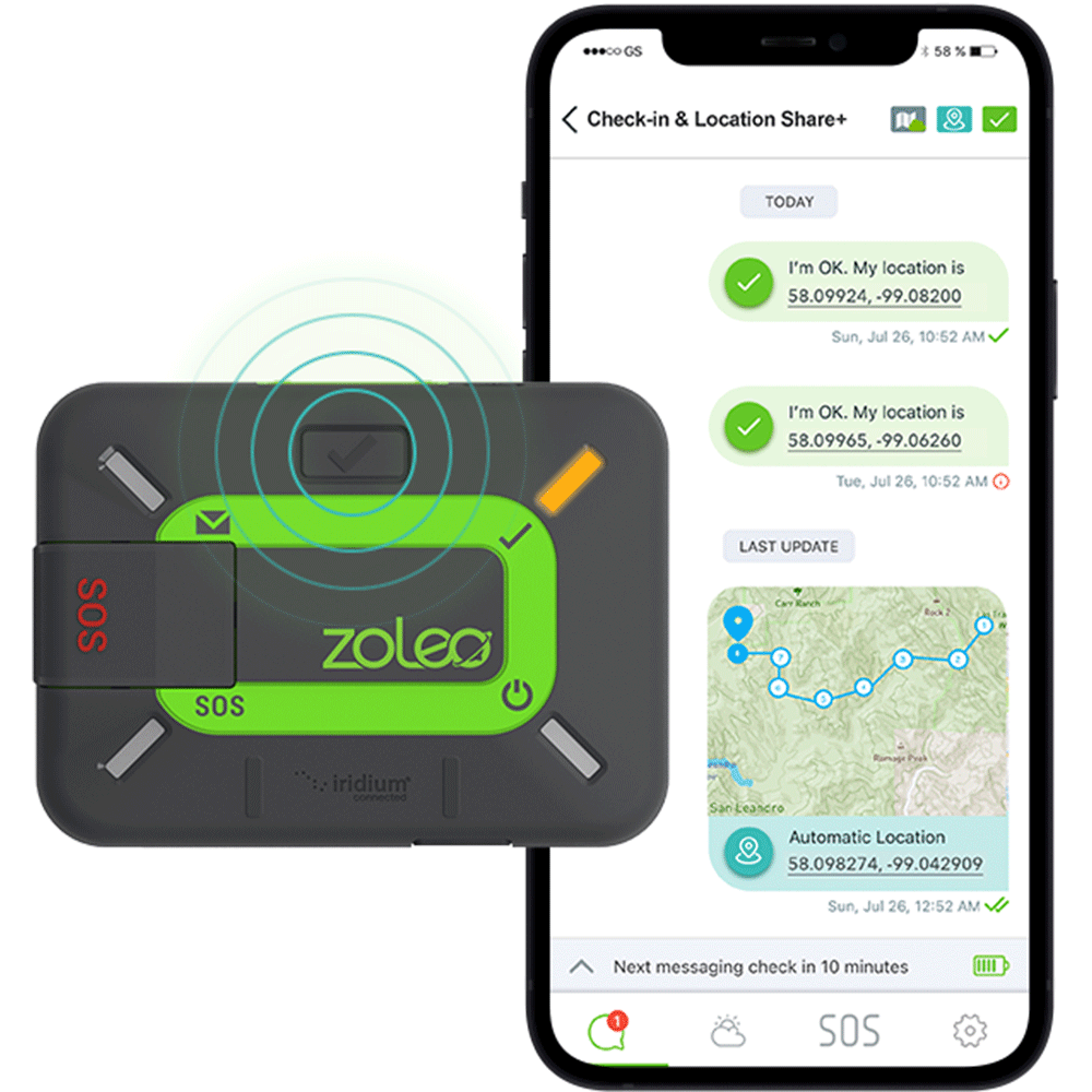 Zoleo Satellite Communicator - ZL1000